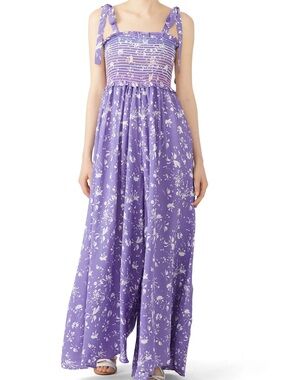 Free People Color My World Jumpsuit XL NWT